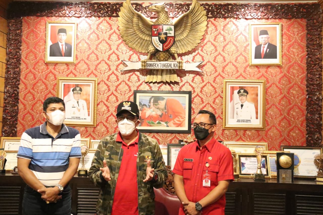 podiumnews.com-Bupati Tabanan Minta Hati-hati Laksanakan PTM 